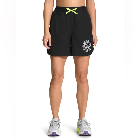 The North Face Women’s Black Trailwear OKT Trail Short - Medium NWT - Picture 1 of 9